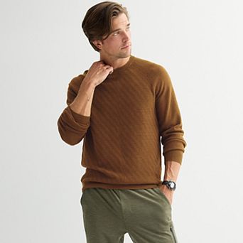 Men's FLX Textured Crew Sweater