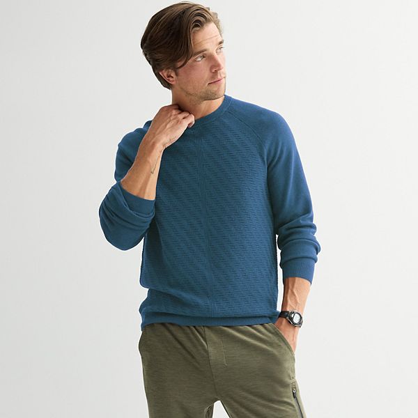 Men's FLX Textured Crew Sweater