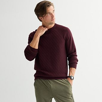 Men's FLX Textured Crew Sweater