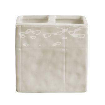 Cassadecor Madeline Porcelain Toothbrush Holder - Ivory