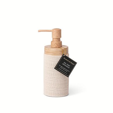 MAISON DE BASE Faux Wood Soap Pump