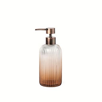 MAISON DE BASE Ribbed Semi Transparent Soap Pump