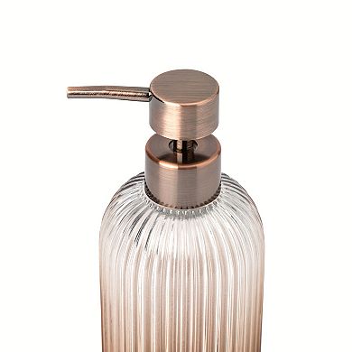 MAISON DE BASE Ribbed Semi Transparent Soap Pump