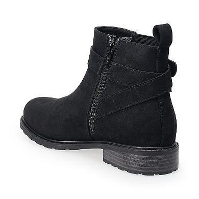 Sonoma Goods For Life® Belted Women's Ankle Boots