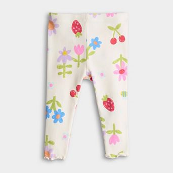 Baby Girls Jumping Beans® Rib Leggings