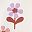 Ivory Tossed Floral