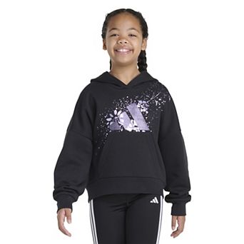 Girls 7-16 adidas Long Sleeve Graphic Pullover Hoodie
