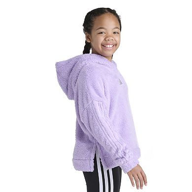 Girls 7-16 adidas Sherpa Hooded Pullover
