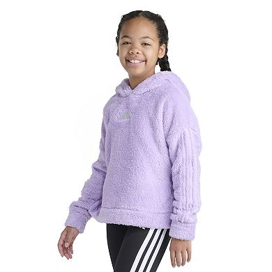 Girls 7-16 adidas Sherpa Hooded Pullover