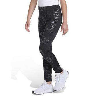 Girls 7-16 adidas Detached Waistband All Over Print Foil Cozy Leggings