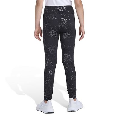 Girls 7-16 adidas Detached Waistband All Over Print Foil Cozy Leggings
