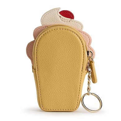LC Lauren Conrad Ice Cream Cone Coin Pouch