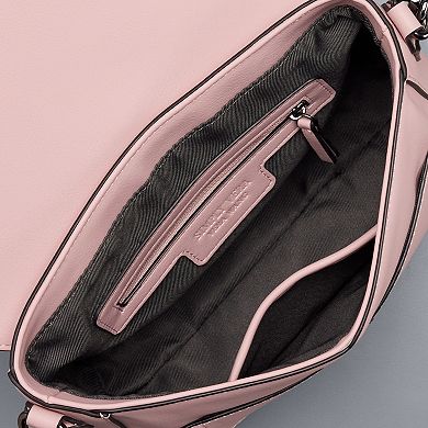 Simply Vera Vera Wang April Trapunto Flap Crossbody Bag
