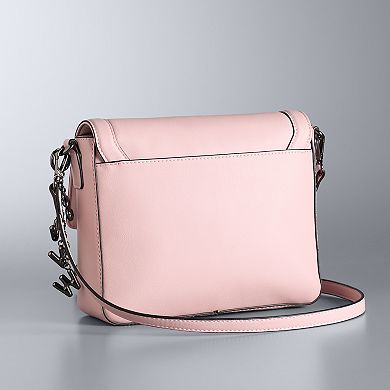 Simply Vera Vera Wang April Trapunto Flap Crossbody Bag