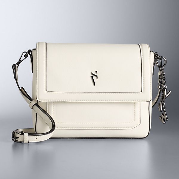 Simply Vera Vera Wang April Trapunto Flap Crossbody Bag