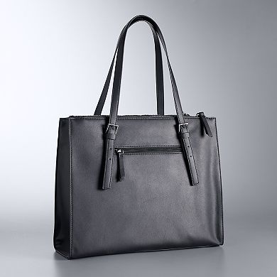 Simply Vera Vera Wang Talia Buckle Boxy Tote