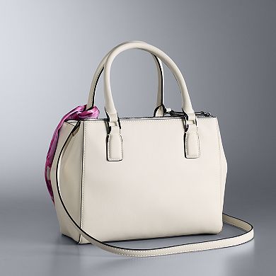 Simply Vera Vera Wang Zoey Flap Satchel Bag