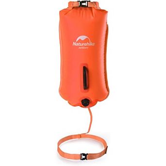 Naturehike 18L High Visible Safety Swim Buoy - Ultralight Bubble Tow Float and Dry Bag