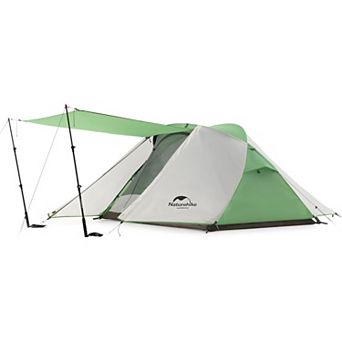 Naturehike Butterfly 2 Person Tent with Large Vestibules, Waterproof Double Layer Backpacking Tent
