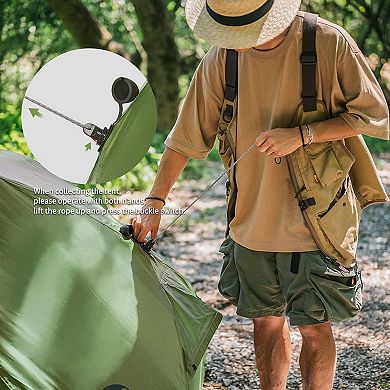 Naturehike Canyon 2 Person Pop Up Tent, Easy Set up Instant Tent Automatic Tent for Camping Hiking