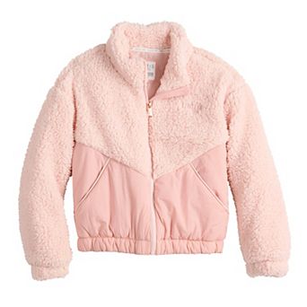 Girls 7-16 Limited Too Sherpa Woven Jacket