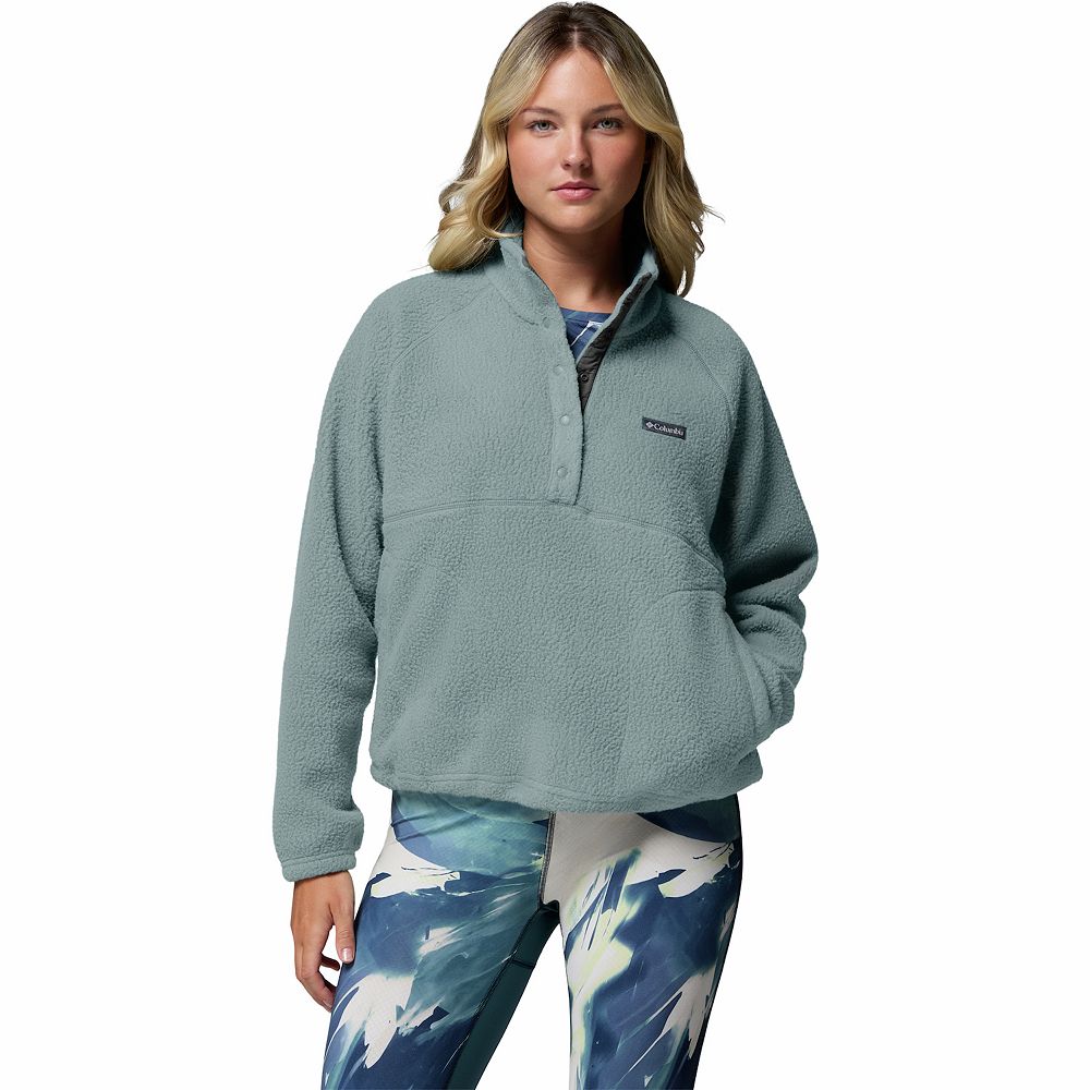 Women's Columbia Pebbled Fleece Half Snap Pullover