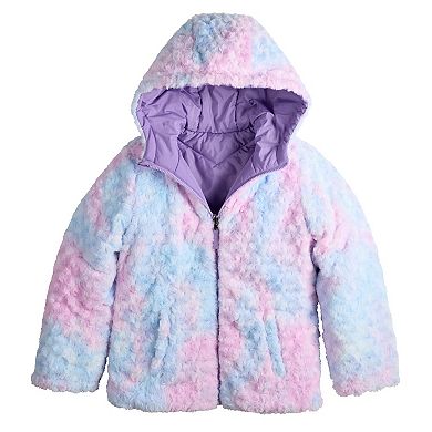 Girls 4-16 madden girl Reversible Puffer Jacket