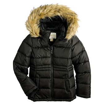 Girls 4-18 madden girl Hooded Insulated Puffer Jacket
