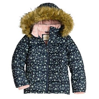 Girls 4-18 madden girl Hooded Insulated Puffer Jacket
