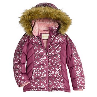 Girls 4-18 madden girl Hooded Insulated Puffer Jacket