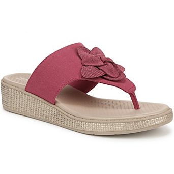 LifeStride Bloom Women's Wedge Thong Sandals