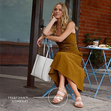 LifeStride Fiona Women's Strappy Wedge Sandals