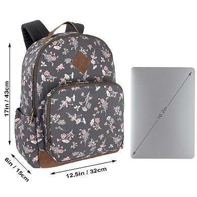 Emma & Chloe Ditsy Floral Laptop Backpack