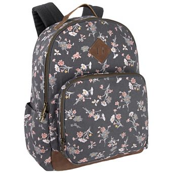 Emma & Chloe Ditsy Floral Laptop Backpack
