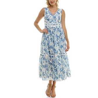 Women's Taylor V-Neck Fit & Flare Dress
