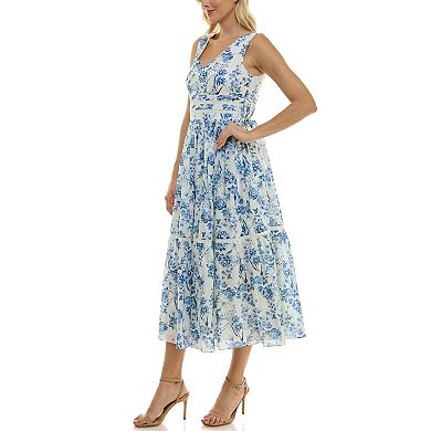 Women's Taylor V-Neck Fit & Flare Dress