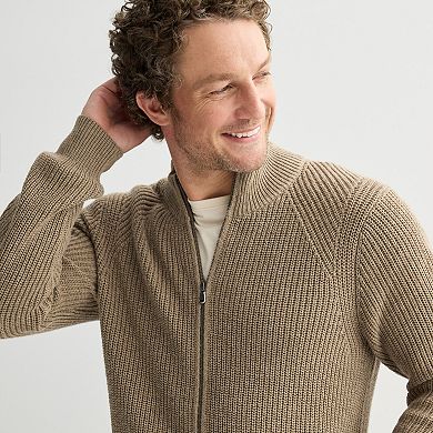 Men's Sonoma Goods For Life® Full-Zip Sweater