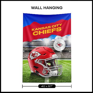 NFL Kansas City Chiefs Midfield Wall Hanging