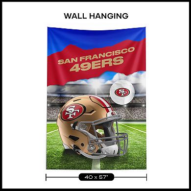 NFL San Francisco 49ers Midfield Wall Hanging