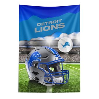 Detroit Lions Midfield Tapestry Wall Decor