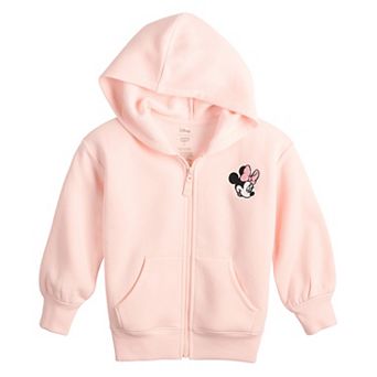 Baby & Toddler Girl Jumping Beans® Disney's Minnie Mouse Core Fleece Zip Hoodie