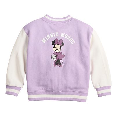 Varsity Jacket Minnie Mouse Girls Coat Toddler Girl Disney's