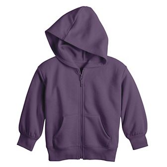 Baby & Toddler Girl Jumping Beans® Core Fleece Zip Hoodie