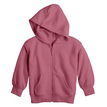 Baby & Toddler Girl Jumping Beans® Core Fleece Zip Hoodie