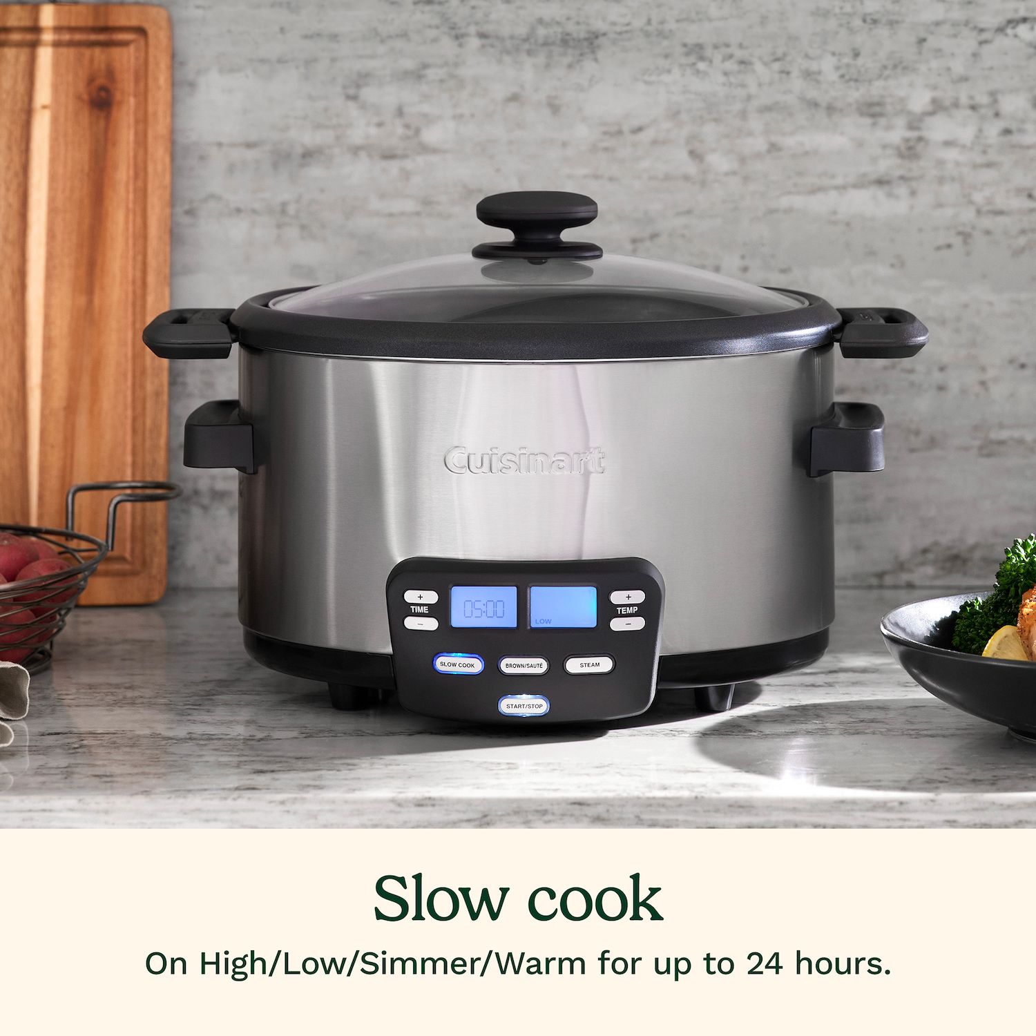 Cuisinart 4 Quart Cook Central Slow Cooker - Thumbnail 5