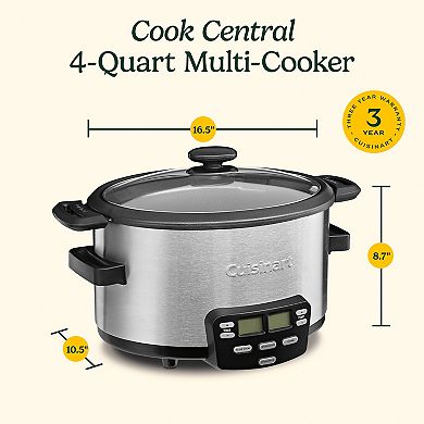 Cuisinart® 4-qt. Cook Central 3-in-1 Slow Cooker
