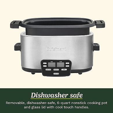 Cuisinart® 6-qt. Cook Central 3-in-1 Slow Cooker