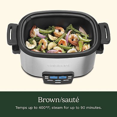 Cuisinart® 6-qt. Cook Central 3-in-1 Slow Cooker