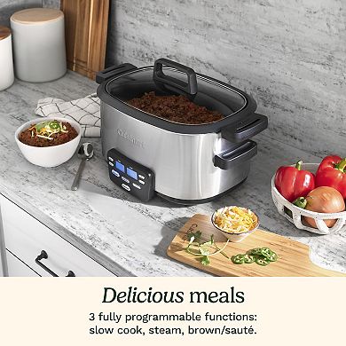 Cuisinart® 6-qt. Cook Central 3-in-1 Slow Cooker