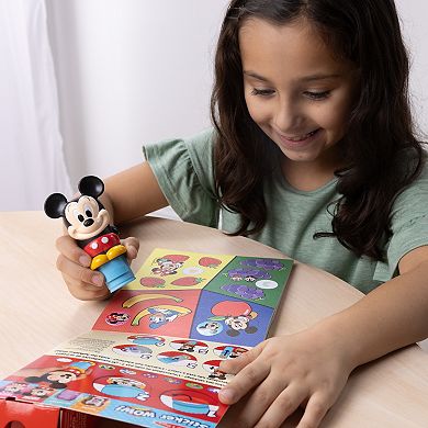 Melissa & Doug Disney Mickey Mouse Sticker WOW!™ 24-Page 300 Sticker Activity Pad and Sticker Stamper